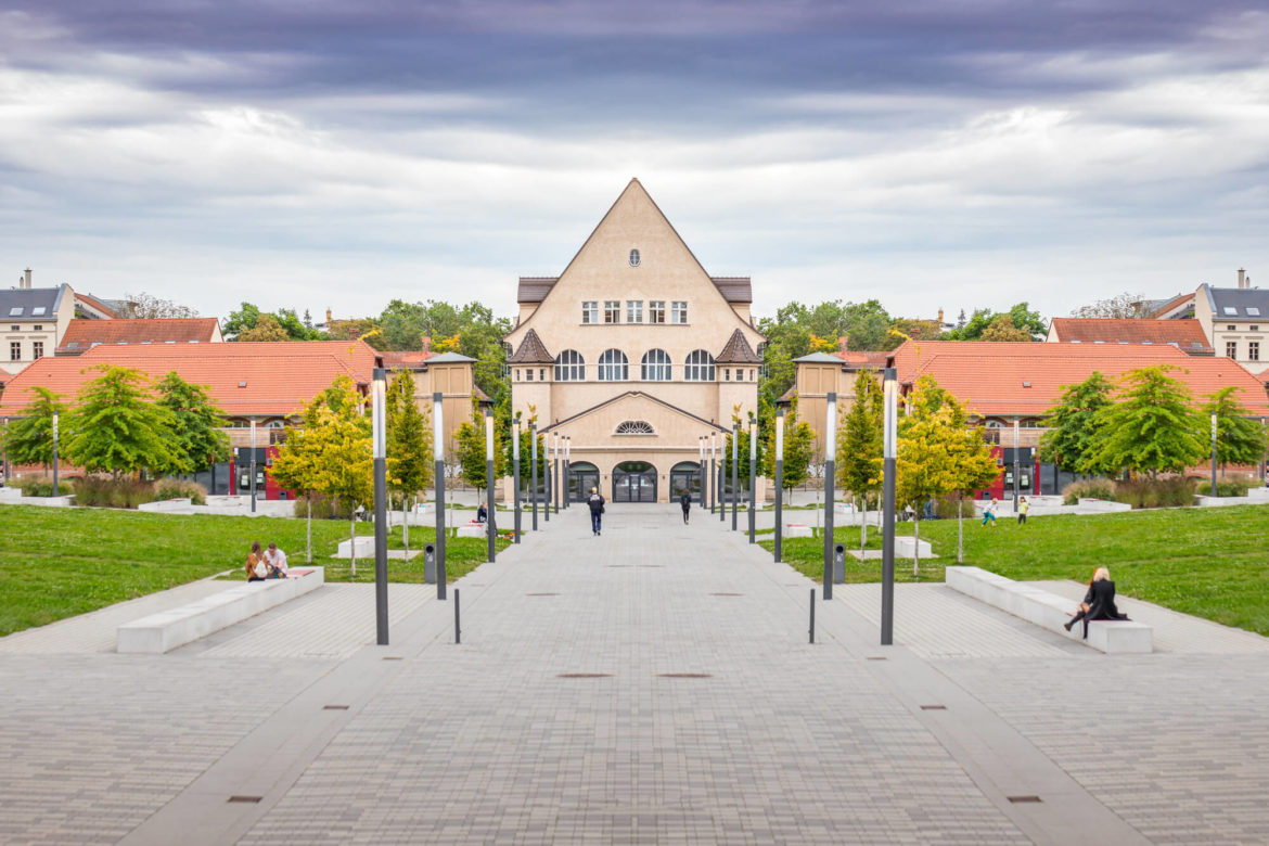 Foto vom Steintor Campus der MLU Halle