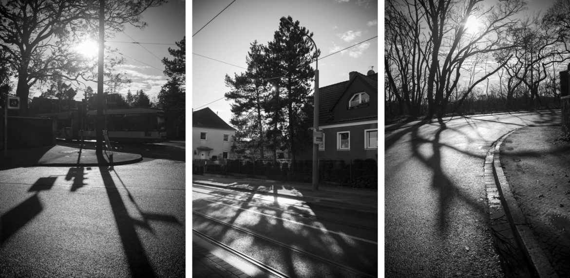 drei schwarzweißfotos streetfotografie