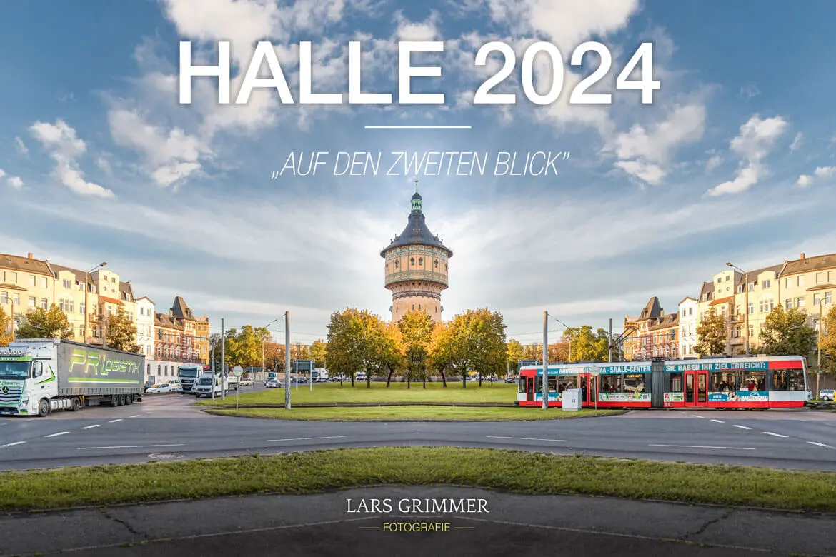 Titelbild Fotokalender Halle 2024 Lars Grimmer